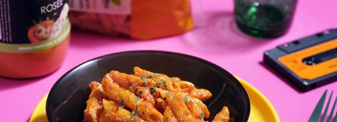 Penne gluten free à la vodka